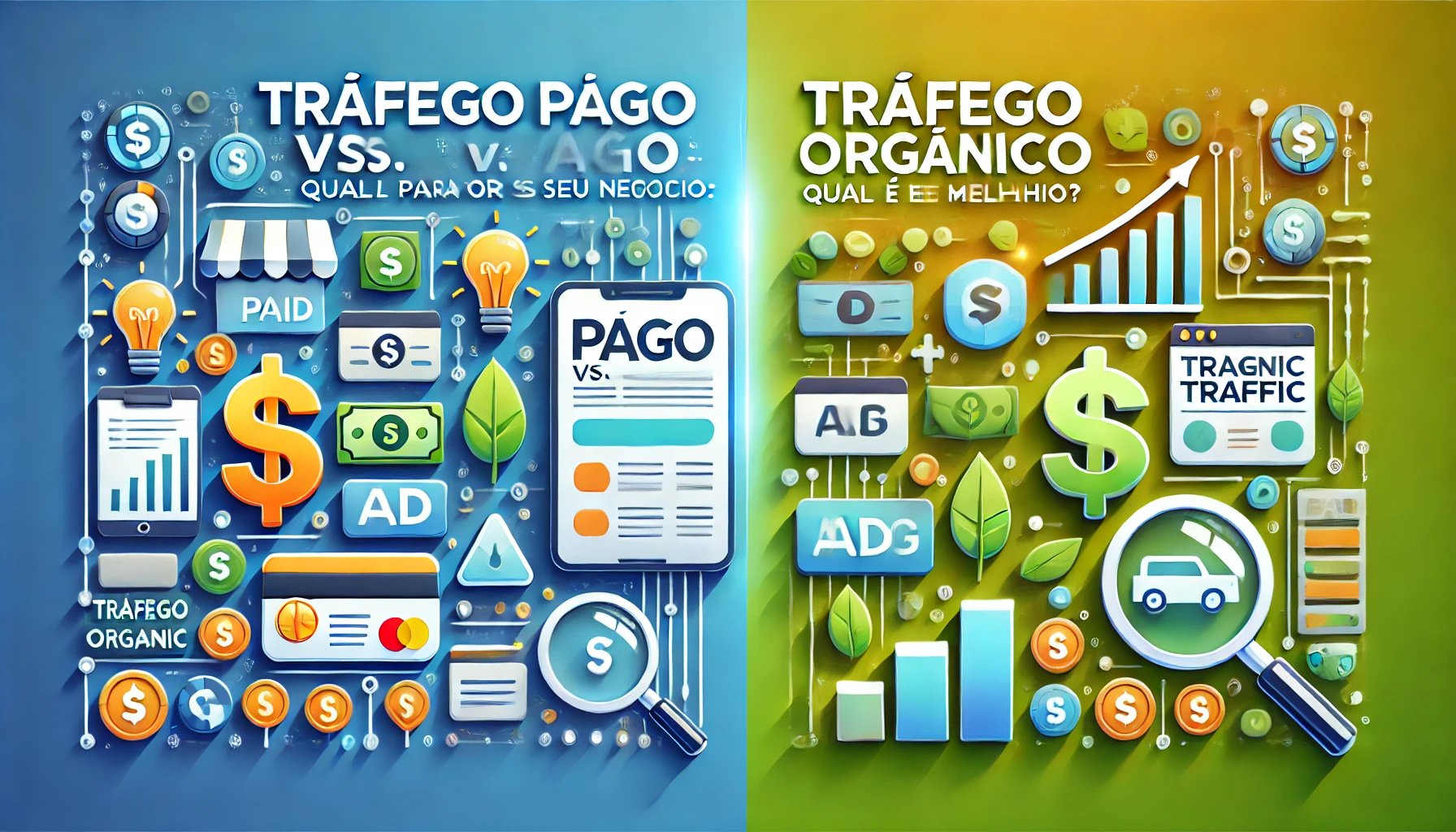 Principais Diferenças entre Tráfego Pago e Tráfego Orgânico: Qual é o ...